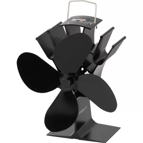 Strend Pro álló kandalló ventilátor, 4 lapátos, hőmeghajtású