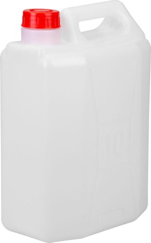 Üzemanyagkanna, ICS M82210, 10 l, fehér, műanyag, csavaros kupakkal, folyadékhoz, vegyszerhez és üzemanyaghoz