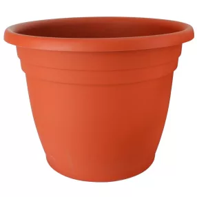   Műanyag virágcserép, Ics Thea, terrakotta, átmérő: 55 cm, magasság: 37 cm, enyhén kúpos, 50 l, kerek
