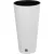 Rattan virágcserép, Prosperplast Rato Tubus 400, fehér, átmérő: 40 cm, magasság: 76,3 cm, betéttel, 35 / 64 l, rattan hatású, kerek
