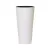 Műanyag virágcserép, Prosperplast Tubus Slim Shine, fehér, átmérő: 25 cm, magasság: 47,6 cm, betéttel, 7,5 / 15,5 l, kerek