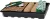 Melegágy, Strend Pro Garden, fekete, 37,5 x 23 x 6 cm, átlátszó fedél, 68 db-os készlet, csíráztatáshoz és előneveléshez, mini