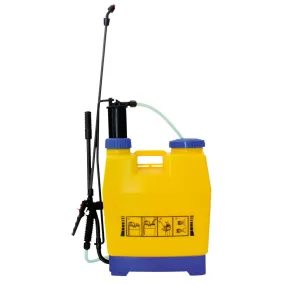   Háti permetező, Strend Pro Goodfarm, 20 liter, sárga, kényelmes viselet, kifolyásmentes kialakítás, hobbikertészeknek és profi felhasználóknak