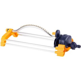   Kerti locsolófej, Strend Pro Garden, sárga, oszcilláló, 18 fúvóka, maximum 200 m2 öntözési terület