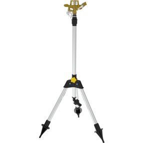   Kerti locsolófej, Strend Pro Garden, impulzusos, állványos, sárgaréz fej, maximum 610 m2 öntözési terület