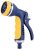 Kerti locsolópisztoly, Strend Pro Garden, kék/sárga, 8 funkciós, állítható vízáram, műanyag