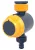 Mechanikus locsolóidőzítő, Strend Pro Garden, kék/sárga, mechanikus, 1 kimenet, 1-120 perc időzítés, 3/4" és 1" menethez, 1/2" gyorscsatlakozó, maximum 6 bar