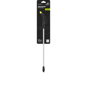   Permetező rúd, Marolex R03mx, ezüst/fekete, 15–30 cm, rozsdamentes acél, teleszkópos, ergonomikus markolat, csúszásmentes