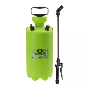   Vállra akasztható permetező, Dimartino Garden 10, 10,75 liter, zöld, biztonsági szelepes, nyomásjelzős, hő- és fagyálló tömlővel