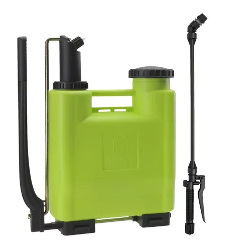 Háti permetező, Dimartino Garden 12, 11,6 liter, zöld, nyomásszabályzós, állítható fúvókás, ergonomikus kialakítású