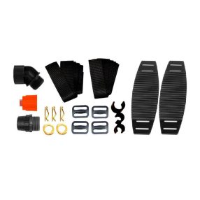   Permetező pótalkatrész készlet, Dimartino 3509BOX, fekete-narancssárga, Olimpia 12–18, Kert 12–15–22, Miura 12–16–22, Rosy 12–16–22 permetezőkkel kompatibilis