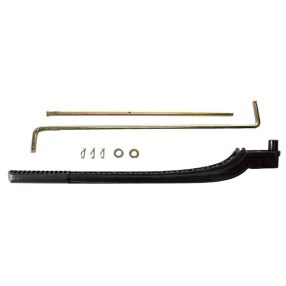   Permetező fogantyú, Dimartino 3519C, fekete/arany, ütésálló műanyag, horganyzott acél kar, kompatibilis: Alta 12000, Rosy 12/16/22