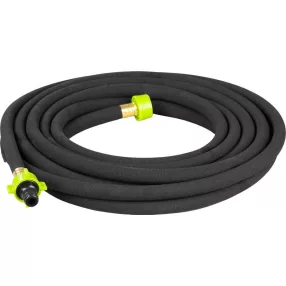   Kerti locsolótömlő, Strend Pro Garden, fekete, 1/2", 7,5 m, 3-6 bar, szivárgó, csatlakozókkal, csepegtető öntözéshez, -5°C és +50°C között hőálló, bővíthető