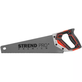   Kerti rókafarkú fűrész, Strend Pro Premium, szürke, 38 cm pengehossz, acél penge, alumínium gumírozott fogantyú
