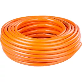   Kerti locsolótömlő, Strend Pro Garden Standard, narancssárga, 1”, 35 m, 18 bar, háromrétegű PVC, repedésálló, -5°C és +50°C között hőálló
