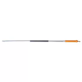   Kerti gereblyenyél, Strend Pro Premium Multi-Click, ezüst, 160 cm, alumínium, SoftGrip markolat, Multi-Click gereblyékhez