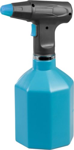 Akkumulátoros permetező, Strend Pro Garden, 1 l, kék, 3,7 V, 2 Ah Li-Ion, kézi, műanyag tartály és szórófej, állítható fúvóka