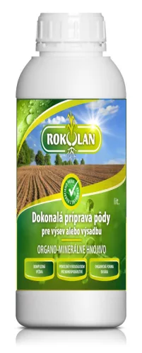 Szerves alaptrágya, Rokolan, 1 l, aminosav-tartalmú, gyökértápláláshoz, mezőgazdasági növényekhez