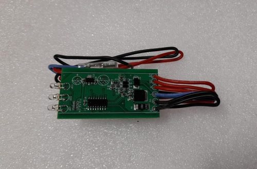 Permetező nyomtatott áramköri lap, Worcraft CBS-S20Li permetezőhöz, zöld, 21. számú pótalkatrész, beépített LED visszajelzés, eredeti