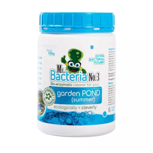 Tavi baktérium, Mr.Bacteria No.3, 500 g, biológiai, iszapbontó, algacsökkentő, víztisztító