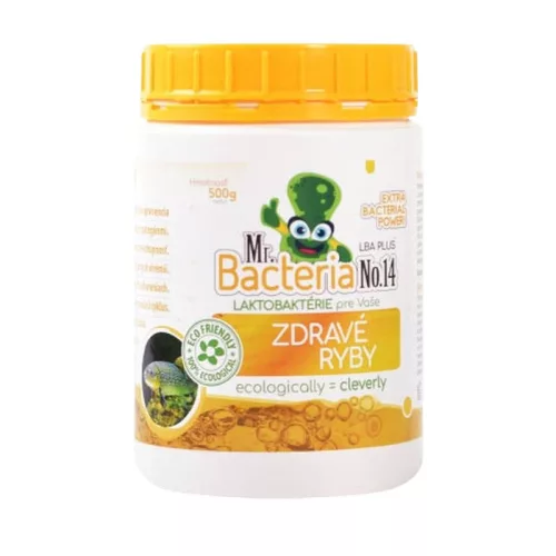 Tavi baktérium, Mr.Bacteria No.14 LBA Plus, 500 g, laktobaktérium, bio-enzimatikus, halak egészségéért, extra hatékony
