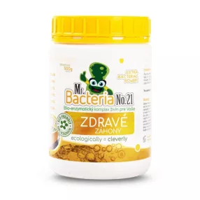   Talajaktivátor, Mr.Bacteria No.21, 500 g, kerti ágyásokhoz, bio-enzimatikus, vegyszermentes, talajbaktérium-keverék