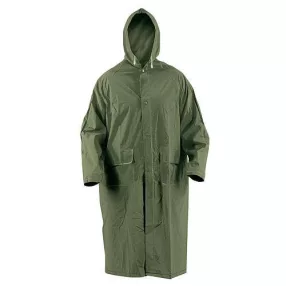   Esőkabát, Červa Cetus, zöld, méret: XL, PVC bevonatos, zárt varratokkal, szellőztethető, belső gumimandzsettával, kapucnis, vízálló