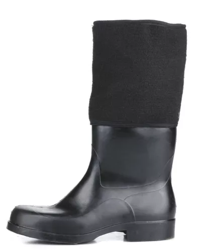 Munkavédelmi csizma, Červa Gumofilc 08, fekete, méret: 42, csúszásmentes talp, gumi külső, poliészter filc bélés, mezőgazdasági, ipari, erdészeti munkához