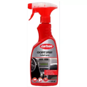   Műszerfalápoló spray, Carlson, 500 ml, autóhoz, belső műanyag felületekhez és műszerfalhoz