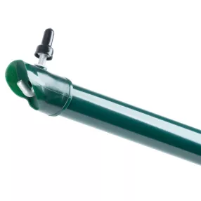   Kerítésoszlop merevítő, Strend Pro Garden Metaltec, zöld, 175 cm, átmérő: 38 mm, kerek, PVC bevonatú horganyzott acél