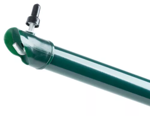 Kerítésoszlop merevítő, Strend Pro Garden Metaltec, zöld, 175 cm, átmérő: 38 mm, kerek, PVC bevonatú horganyzott acél