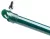 Kerítésoszlop merevítő, Strend Pro Garden Metaltec, zöld, 175 cm, átmérő: 38 mm, kerek, PVC bevonatú horganyzott acél