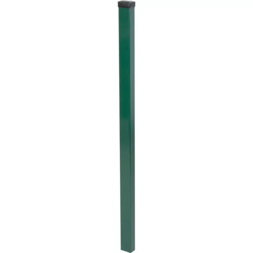 Kerítésoszlop, Standart Color, zöld, 120 cm, 60 x 40 mm, szögletes, horganyzott acél porszórt bevonattal (TC431334)