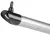 Kerítésoszlop merevítő, Strend Pro Garden Metaltec ZN, ezüst, 150 cm, átmérő: 38 mm, kerek, horganyzott acél