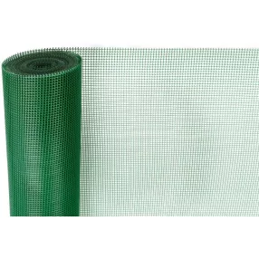   Műanyag kerítésháló, Strend Pro Garden Economy 2, zöld, 100 cm x 10 m, szemméret: 5 x 5 mm, 300 g/m2, négyzetrács, 100 % műanyag