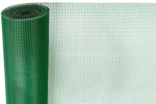 Műanyag kerítésháló, Strend Pro Garden Economy 2, zöld, 100 cm x 10 m, szemméret: 5 x 5 mm, 300 g/m2, négyzetrács, 100 % műanyag