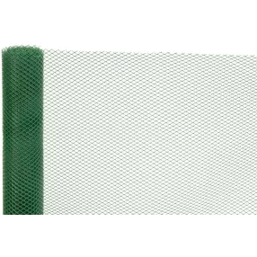   Műanyag kerítésháló, Strend Pro Garden Economy 3, zöld, 100 cm x 5 m, szemméret: 10 x 10 mm, 300 g/m2, 45°-ban döntött négyzetrács, 100 % műanyag