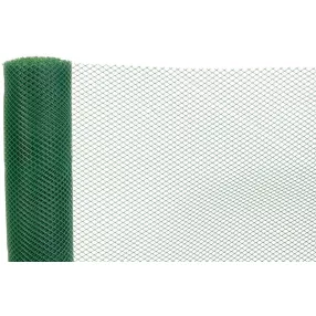   Műanyag kerítésháló, Strend Pro Garden Economy 3, zöld, 100 cm x 10 m, szemméret: 10 x 10 mm, 300 g/m2, 45°-ban döntött négyzetrács, 100 % műanyag