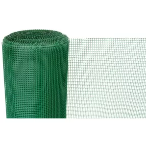   Műanyag kerítésháló, Strend Pro Garden Economy 5, zöld, 100 cm x 50 m, szemméret: 10 x 10 mm, 300 g/m2, négyzetrács, 100 % műanyag