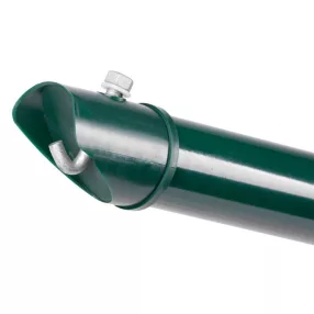   Kerítésoszlop merevítő, Strend Pro Garden Metaltec, zöld, 220 cm, átmérő: 48 mm, kerek, PVC bevonatú horganyzott acél