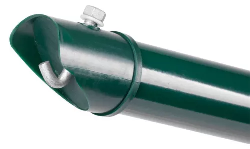 Kerítésoszlop merevítő, Strend Pro Garden Metaltec, zöld, 220 cm, átmérő: 48 mm, kerek, PVC bevonatú horganyzott acél