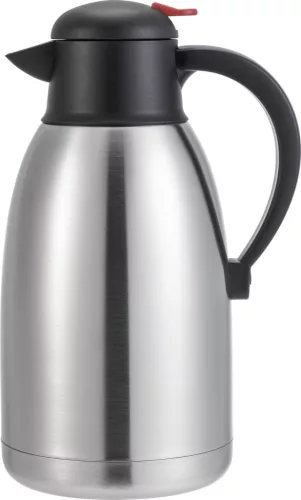 Termosz, MagicHome, 2000 ml, ezüst, rozsdamentes acél, duplafalú, mosogatógépben mosható, 100 °C-ig hőálló