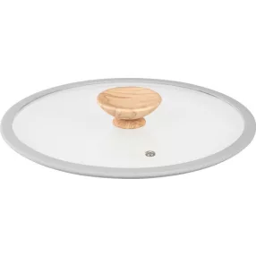   Fedő, MagicHome Harmony, 26 cm, átlátszó, üveg, szilikon peremmel, megbízható tömítéssel, univerzális 26 cm-es edényekhez