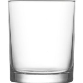  Whiskys pohár készlet, LAV Liberty, 280 ml, 6 db, 7,4 x 8,8 cm, átlátszó, üveg, mosogatógépben mosható