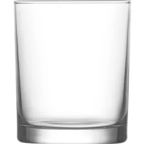   Whiskys pohár készlet, LAV Liberty, 280 ml, 6 db, 7,4 x 8,8 cm, átlátszó, üveg, mosogatógépben mosható
