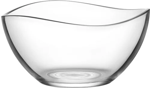 Üvegtál, LAV Vega, 1880 ml, 21 x 10,5 cm, átlátszó, üveg