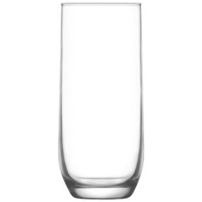   Ivópohár készlet, LAV Sude, 315 ml, 6 db, 5,9 x 14 cm, átlátszó, üveg, vízhez, letisztult, karcsú forma