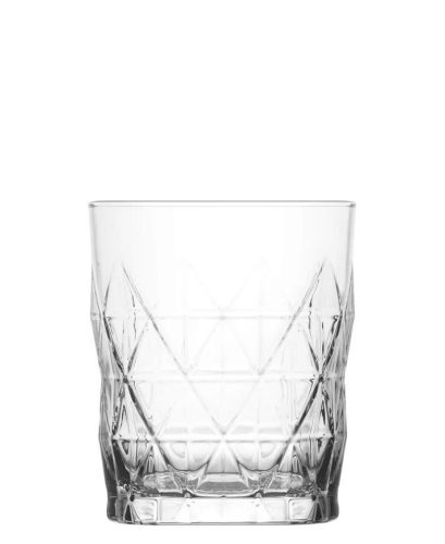 Ivópohár készlet, LAV Keops, 345 ml, 6 db, 8,3 × 10 cm, átlátszó, üveg, vízhez