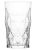 Ivópohár készlet, LAV Keops, 460 ml, 6 db, 8,1 x 13,5 cm, átlátszó, üveg, vízhez és üdítőkhöz, letisztult dizájn, karcsú forma