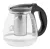 Teáskanna, MagicHome TP021, 1500 ml, átlátszó, üveg, rozsdamentes acél szűrővel, mosogatógépben mosható
